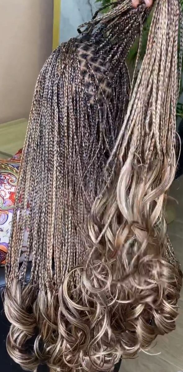 Knotless Braids smaller size